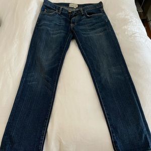 Dark wash current Elliot jeans